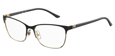 Premium Women 7th Street Model Eyeglasses: 7A 545 - Black Gold- SpecSMART Eye Clinic (Diagonal View)